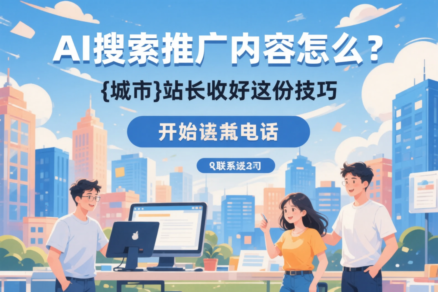 AI搜索推广内容怎么写？鹤岗站长收好这份技巧