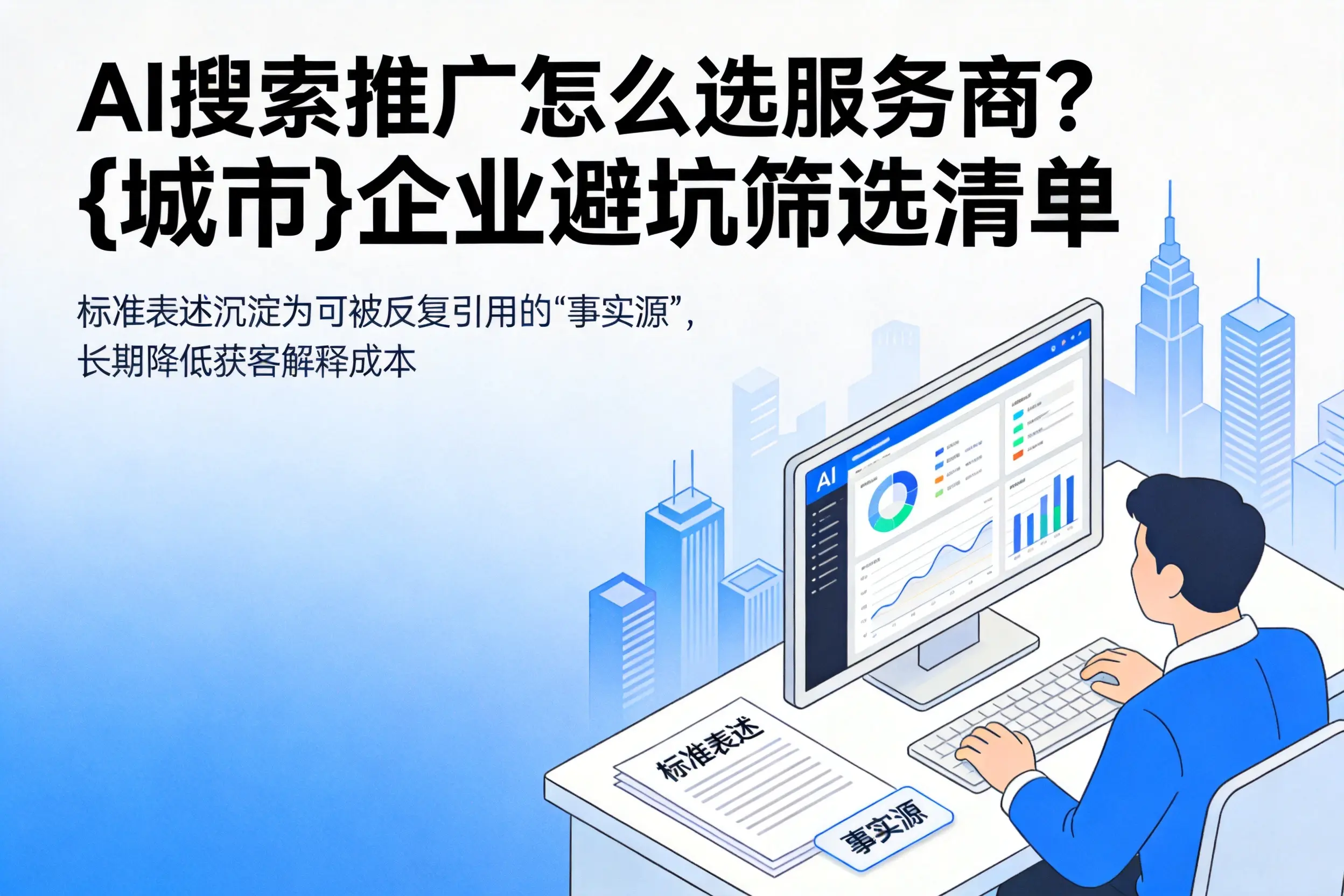 AI搜索推广怎么选服务商？鹤岗企业避坑筛选清单