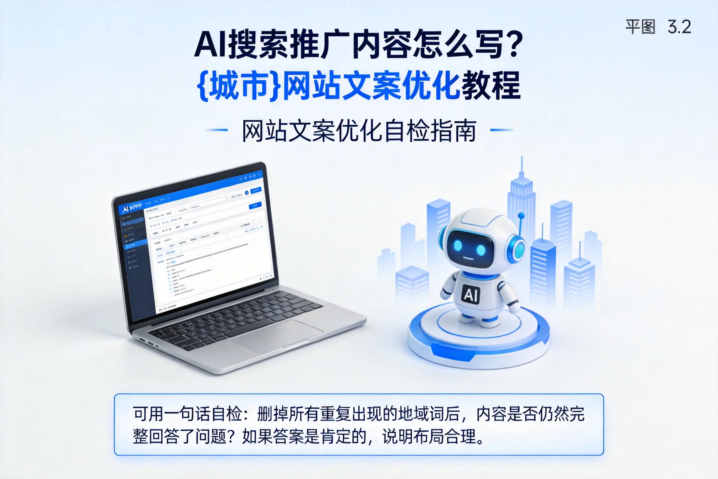 AI搜索推广内容怎么写？鹤岗网站文案优化教程