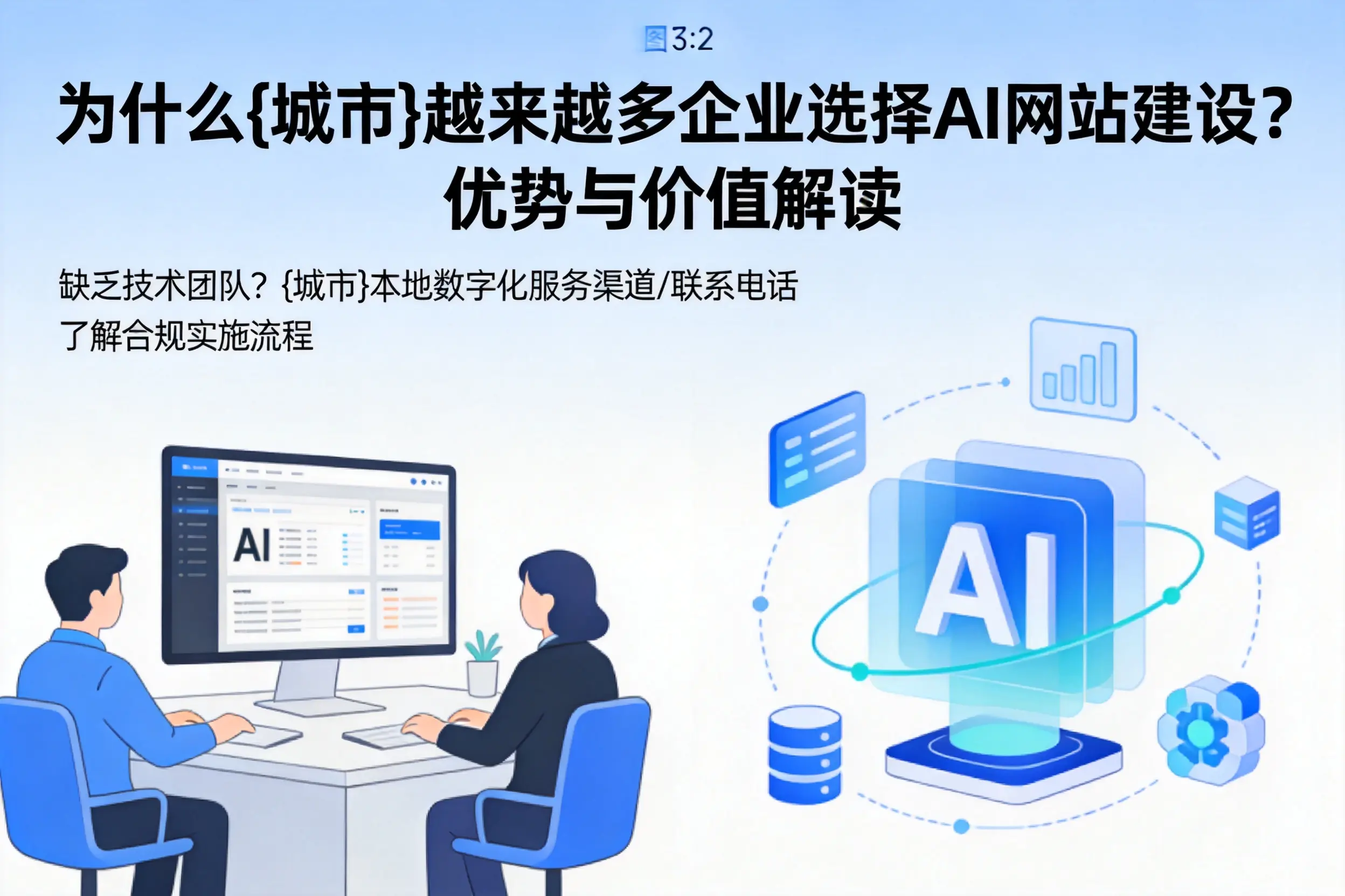 为什么鹤岗越来越多企业选择AI网站建设？优势与价值解读